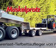 Muskelprotz – Schwerlast-Tiefbettauflieger von robbe