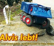 Alvis lebt – Transportfahrzeug Alvis Stalwart im Trial-Einsatz