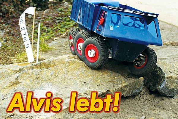 Alvis lebt – Transportfahrzeug Alvis Stalwart im Trial-Einsatz