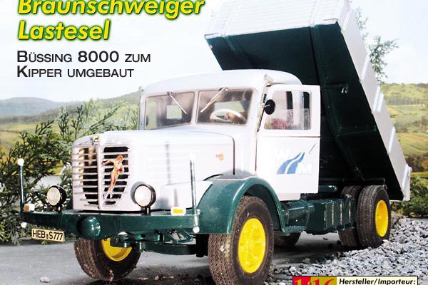 Braunschweiger Lastesel – Drei-Seiten-Kipper Büssing 8000