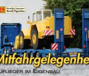 Mitfahrgelegenheit – Auflieger im Eigenbau