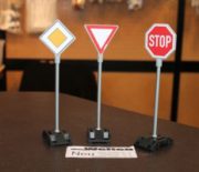 Verkehrsschilder von kleine Welten