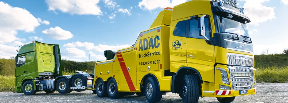 Im Test: Volvo FH16 750 8x4 Tow Truck von Tamiya